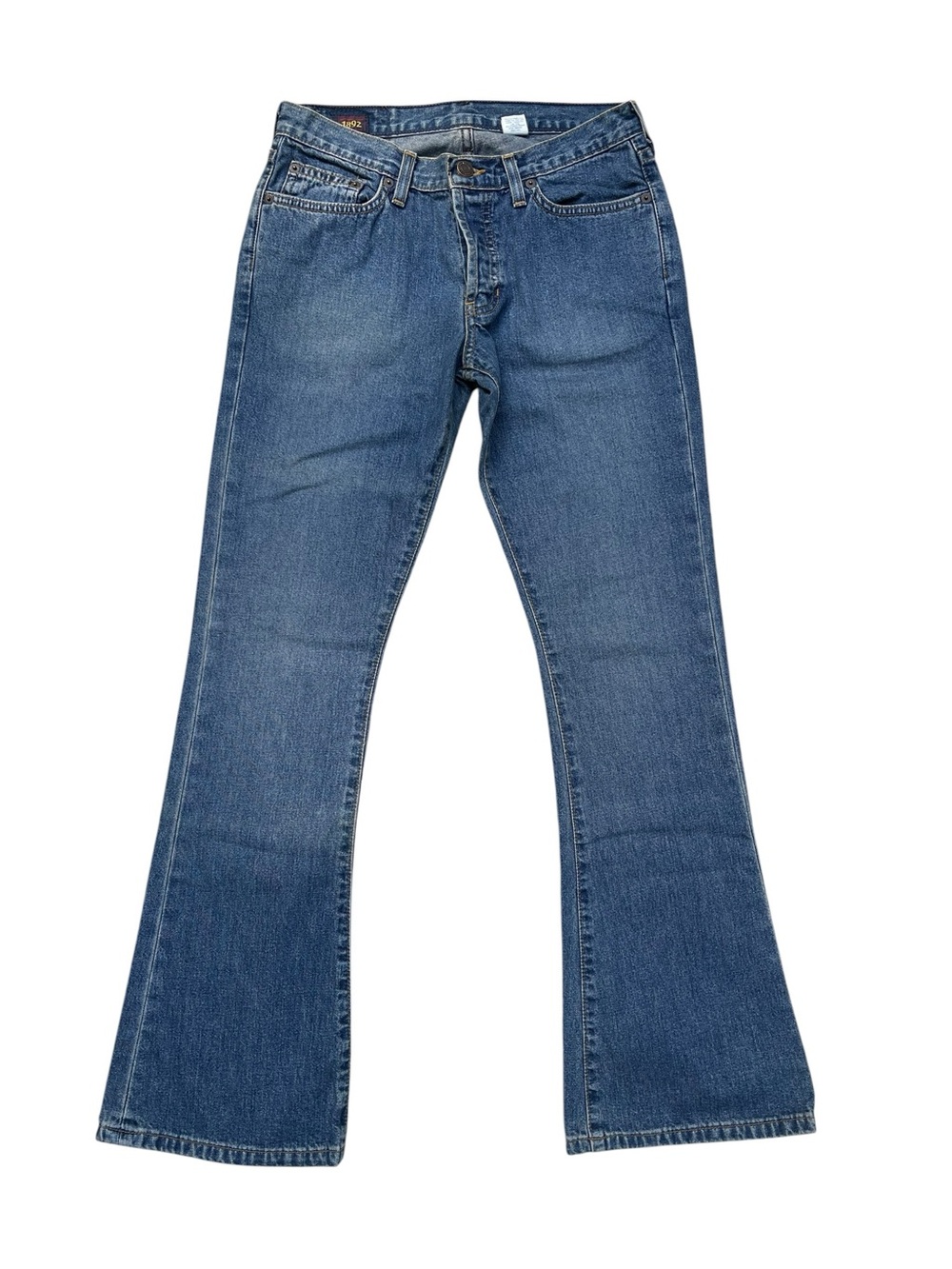 Vintage Y2K Abercrombie & Fitch Low Rise Flare Jeans W26 L30 Made USA